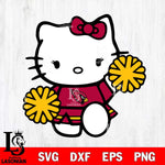 Arizona Cardinals Hello Kitty sport 4 Svg Eps Dxf Png File, Digital Download, Instant Download