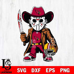 Arizona Cardinals Jason Voorhees Horror Svg Eps Dxf Png File, NFL svg, Digital Download, Instant Download