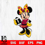 Arizona Cardinals Minnie Mouse Svg Eps Dxf Png File, Digital Download, Instant Download