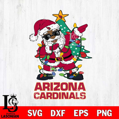 Arizona Cardinals Santa Claus Ugly Christmas Svg Eps Dxf Png File,NFL Svg Files,Digital Download,Sublimation,Instant Download