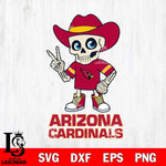 Arizona Cardinals Skeleton Football 2 Svg Eps Dxf Png File, Digital Download