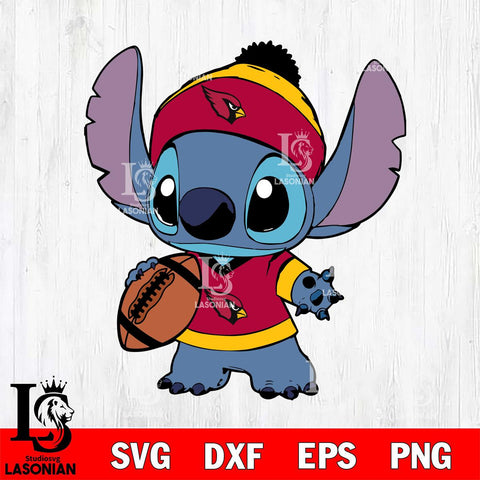 Arizona Cardinals Stitch Svg Eps Dxf Png File, Digital Download, Instant Download