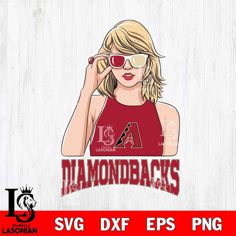 Arizona Diamondbacks And Taylor Swift Fan Svg Eps Dxf Png File, Digital Download, Instant Download