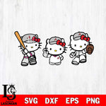 Arizona Diamondbacks Hello Kitty sport 12 Svg Eps Dxf Png File, Digital Download, Instant Download