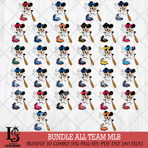 Mickey NFL Svg Eps Dxf Png File, Digital Download, Instant Download