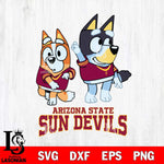 Arizona State Sun Devils Bluey Chilli Mode Dance Svg Eps Dxf Png File, Digital Download, Instant Download