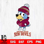 Arizona State Sun Devils Bluey Hoodie Sport Svg Eps Dxf Png File, Digital Download ,Instant Download, Cricut File