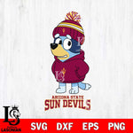 Arizona State Sun Devils Bluey Hoodie rugby Svg Eps Dxf Png File, Digital Download ,Instant Download, Cricut File