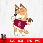 Arizona State Sun Devils Chilli bluey Svg Eps Dxf Png File, Digital Download, Instant Download