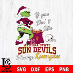 Arizona State Sun Devils Merry kissmyass grinch Svg Eps Dxf Png File,NCAA Svg Files,Digital Download,Sublimation,Instant Download