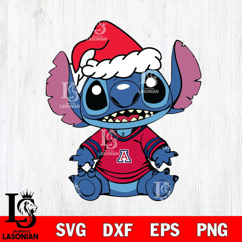 Arizona Wildcats Baby Stitch Christmas Svg Eps Dxf Png File, Digital Download, Instant Download