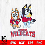 Arizona Wildcats Bluey Chilli Mode Dance Svg Eps Dxf Png File, Digital Download, Instant Download