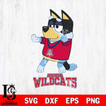 Arizona Wildcats Bluey Dad Dance Svg Eps Dxf Png File, Digital Download, Instant Download