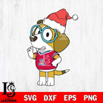 Arizona Wildcats Bluey Honey Christmas Svg Eps Dxf Png File, Digital Download, Instant Download