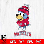 Arizona Wildcats Bluey Hoodie Sport Svg Eps Dxf Png File, Digital Download ,Instant Download, Cricut File