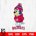 Arizona Wildcats Bluey Hoodie rugby Svg Eps Dxf Png File, Digital Download ,Instant Download, Cricut File