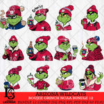 Arizona Wildcats Boujee Grinch NCAA Bundle 12 SVG Eps Dxf Png File, Digital Download, Instant Download