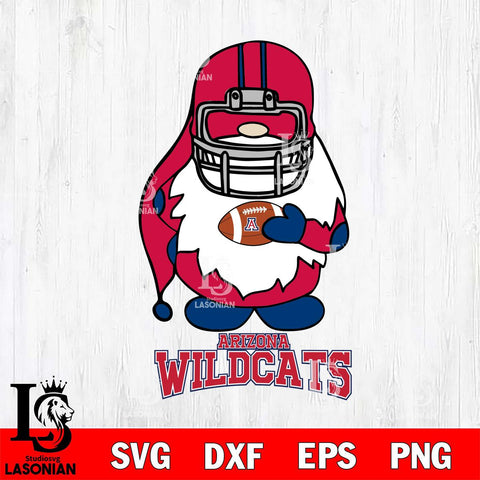 Arizona Wildcats Gnomes Christmas Svg Eps Dxf Png File, Digital Download, Instant Download