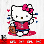 Arizona Wildcats Hello Kitty sport 10 Svg Eps Dxf Png File, NCAA svg, Digital Download, Instant Download