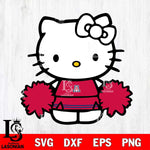 Arizona Wildcats Hello Kitty sport 3 Svg Eps Dxf Png File, NCAA svg, Digital Download, Instant Download