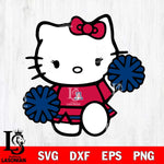 Arizona Wildcats Hello Kitty sport 4 Svg Eps Dxf Png File, NCAA svg, Digital Download, Instant Download