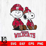 Arizona Wildcats Snoopy Sport 6 Svg Eps Dxf Png File, Digital Download