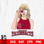 Arkansas Razorbacks And Taylor Swift Fan Svg Eps Dxf Png File, Digital Download, Instant Download