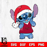 Arkansas Razorbacks Cute Stitch Christmas Svg Eps Dxf Png File, Digital Download, Instant Download