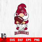 Arkansas Razorbacks Gnomes Christmas football Svg Eps Dxf Png File, Digital Download, Instant Download