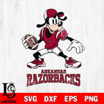 Arkansas Razorbacks Goofy Disney, Svg Eps Dxf Png File, Digital Download