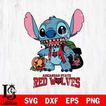 Arkansas State Red Wolves Stitch Zombie Svg Eps Dxf Png File, NCAA svg, Digital Download, Instant Download