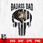 Army Black Knights Badass Dad Svg Eps Dxf Png File, Digital Download, Instant Download