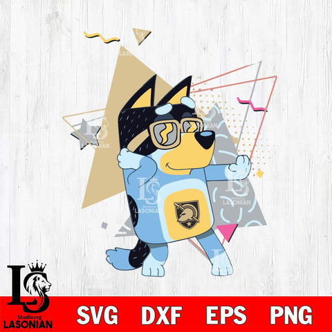 Army Black Knights Bluey 4 Svg Eps Dxf Png File, Digital Download, Instant Download