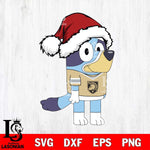 Army Black Knights Bluey Cartoon Christmas Svg Eps Dxf Png File, Digital Download, Instant Download