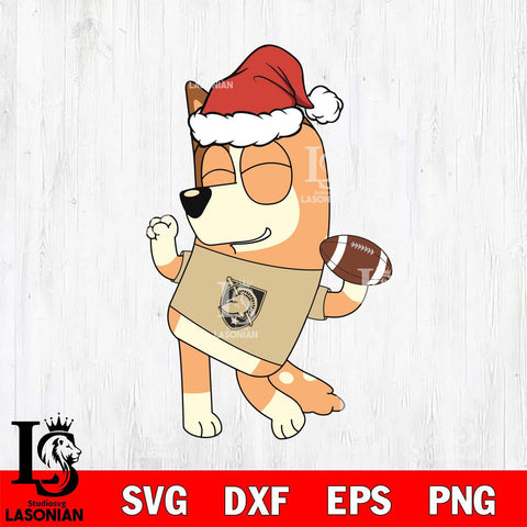 Army Black Knights Bluey Chilli Christmas Svg Eps Dxf Png File, Digital Download, Instant Download