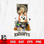 Army Black Knights Bluey Halloween NCAA Svg Eps Dxf Png File, Digital Download, Instant Download