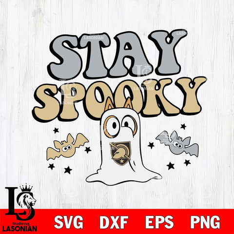 Army Black Knights Bluey Halloween Stay Spooky Svg Eps Dxf Png File, Digital Download, Instant Download