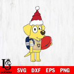 Army Black Knights Bluey Lucky Christmas Svg Eps Dxf Png File, Digital Download, Instant Download