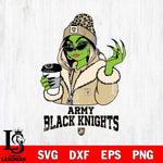 Army Black Knights Boujee Grinch Girls Christmas Cut Files Cricut, Svg Dxf Eps Png file, Digital download , Silhouette