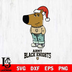 Army Black Knights Chill Guy Christmas Svg Eps Dxf Png File,NCAA Svg Files,Chill Guy svg ,Digital Download ,Instant Download, Cricut File