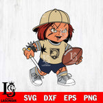 Army Black Knights Chucky Horror 10 Svg Eps Dxf Png File, NCAA svg, Digital Download, Instant Download