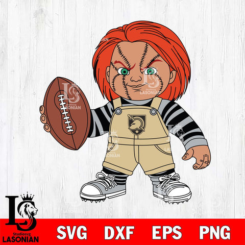 Army Black Knights Chucky Horror 12 Svg Eps Dxf Png File, NCAA svg, Digital Download, Instant Download