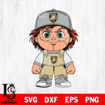 Army Black Knights Chucky Horror Svg Eps Dxf Png File, NCAA svg, Digital Download, Instant Download