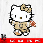 Army Black Knights Cute Hello Kitty Football 7 Svg Eps Dxf Png File, NCAA svg, Digital Download, Instant Download