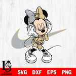 Army Black Knights Cute Minnie Mouse Dancing Svg Eps Dxf Png File, NCAA svg, Digital Download, Instant Download