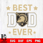 Army Black Knights Father Day Best Dad Ever Svg Eps Dxf Png File, Digital Download, Instant Download