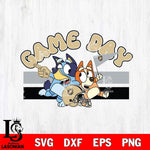 Army Black Knights Game Day Bluey Svg Eps Dxf Png File, Digital Download, Instant Download