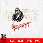 Army Black Knights Ghostface Nike Svg Eps Dxf Png File, Digital Download, Instant Download