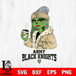 Army Black Knights Girls Grinch Bougie Svg Eps Dxf Png File, Digital Download, Instant Download