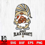 Army Black Knights Gnomes Football Svg Eps Dxf Png File, Digital Download, Instant Download